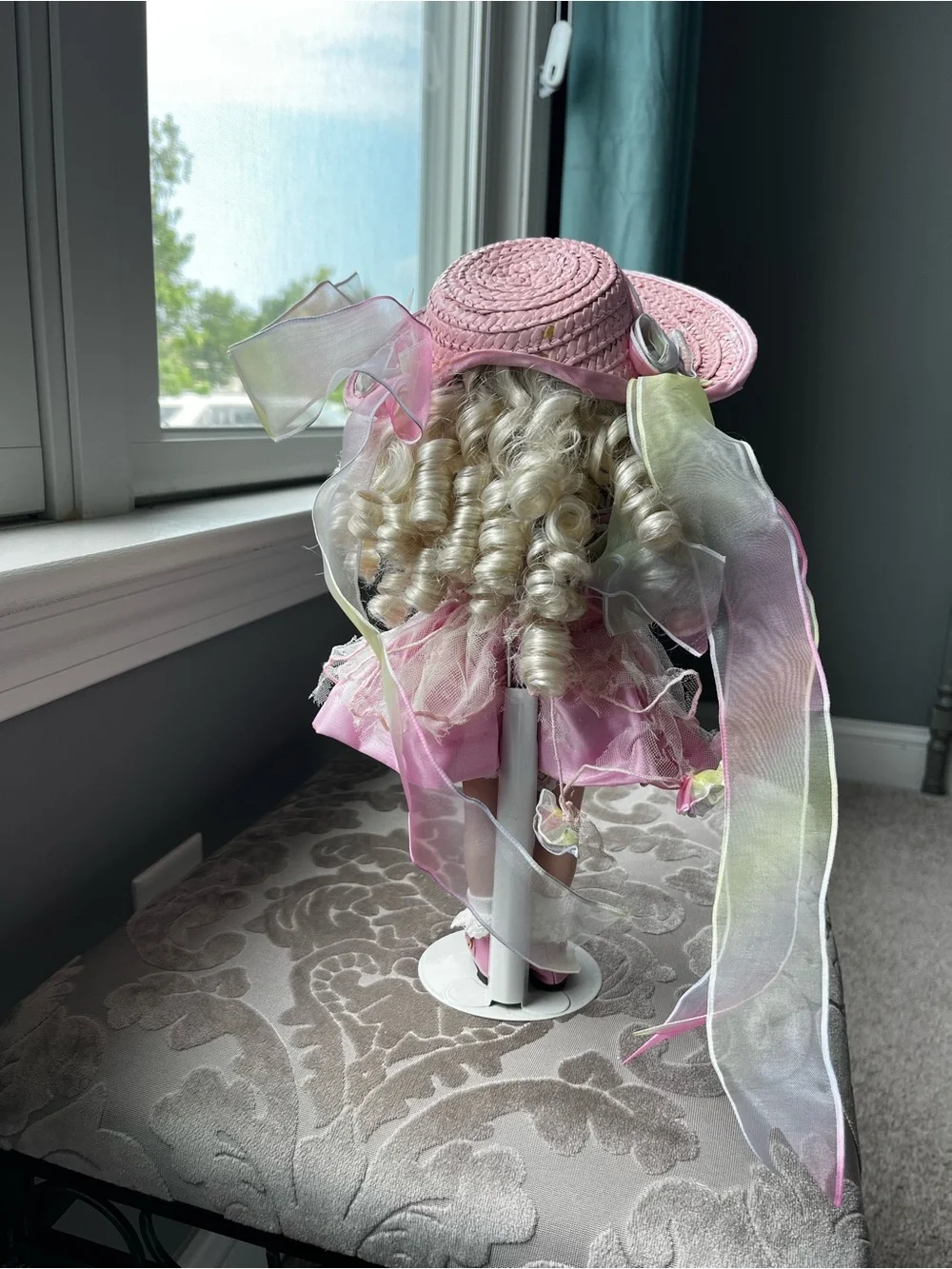 Marie Osmond “Easter Bonnet On It - Adora Belle 12” Doll. Blonde hair blue eyes